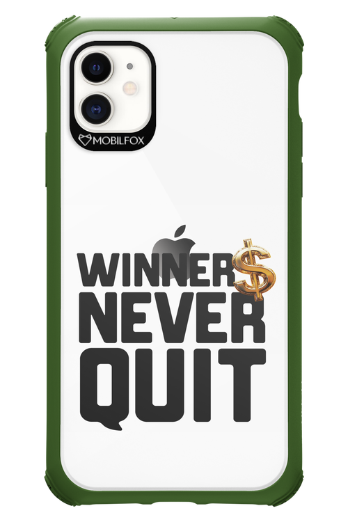 Winners Never Quit - Apple iPhone 11
