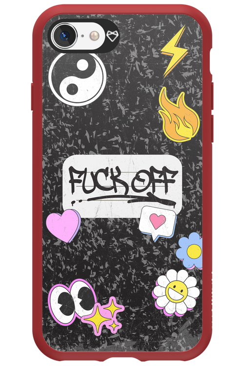 Fuck Off Case - Apple iPhone 8