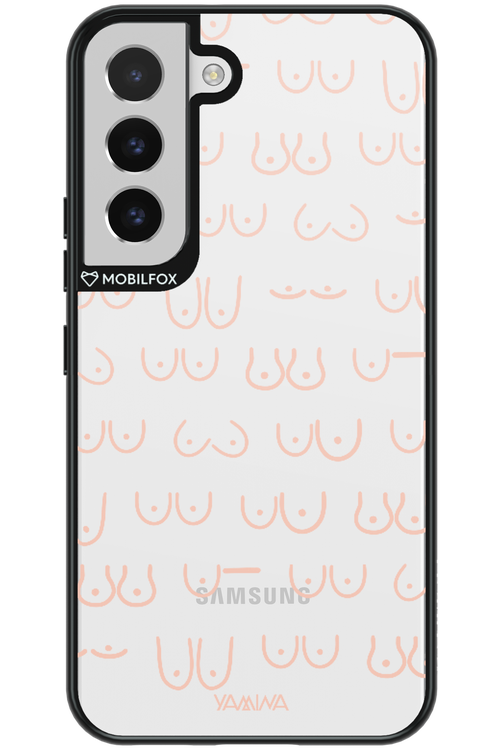 Boobies (Peach) - Samsung Galaxy S22