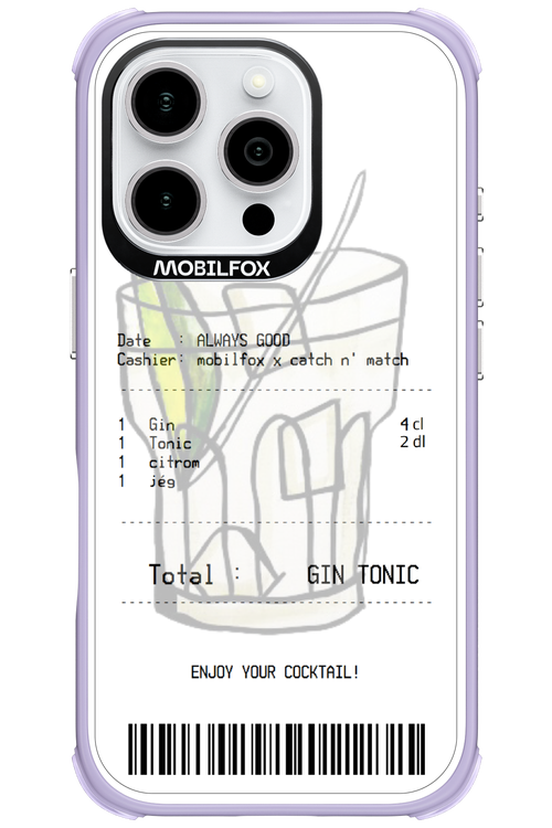 gin tonik - Apple iPhone 16 Pro