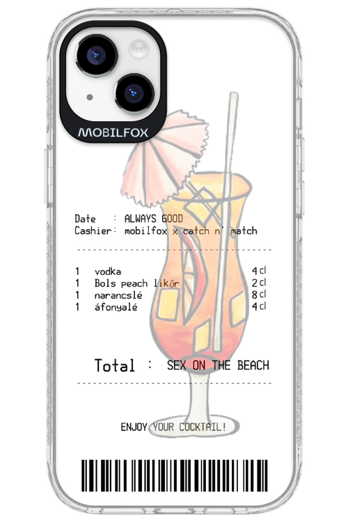 sex on the beach koktél - Apple iPhone 14 Plus