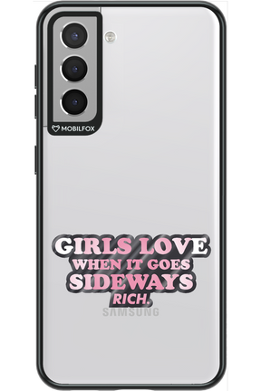 When it goes sideways - Samsung Galaxy S21