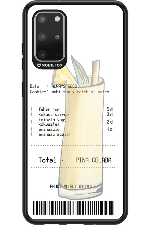pina colada koktél - Samsung Galaxy S20+