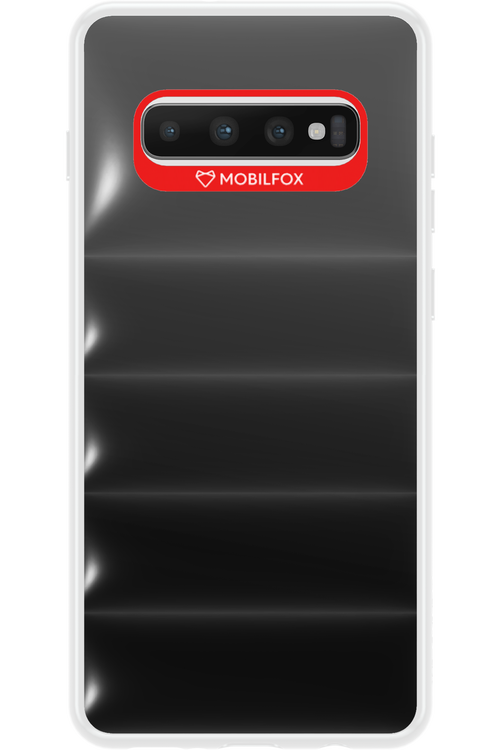 Black Puffer Case - Samsung Galaxy S10+