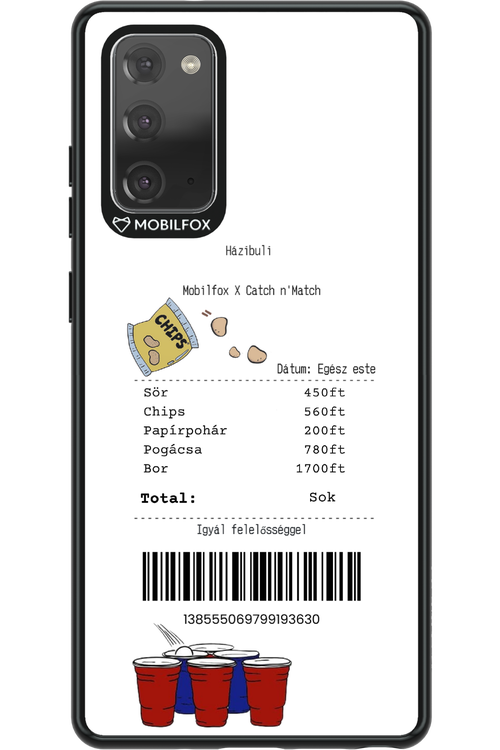 házibuli - Samsung Galaxy Note 20