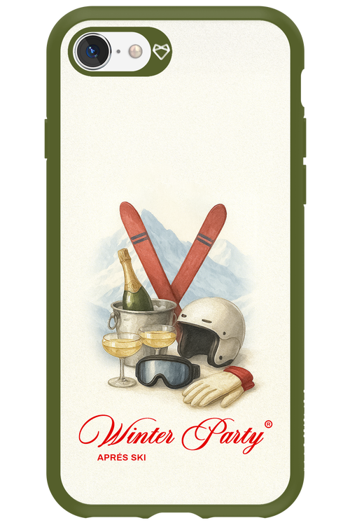 Winter Ski Party - Apple iPhone SE 2022