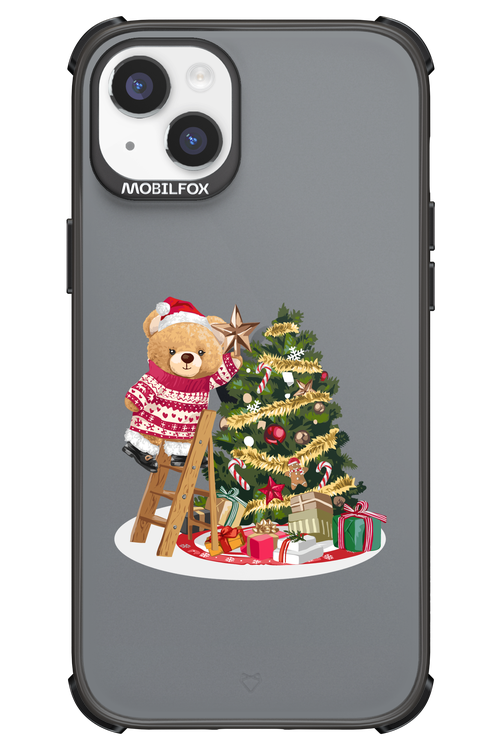 Christmas Bear (Transparent) - Apple iPhone 14 Plus