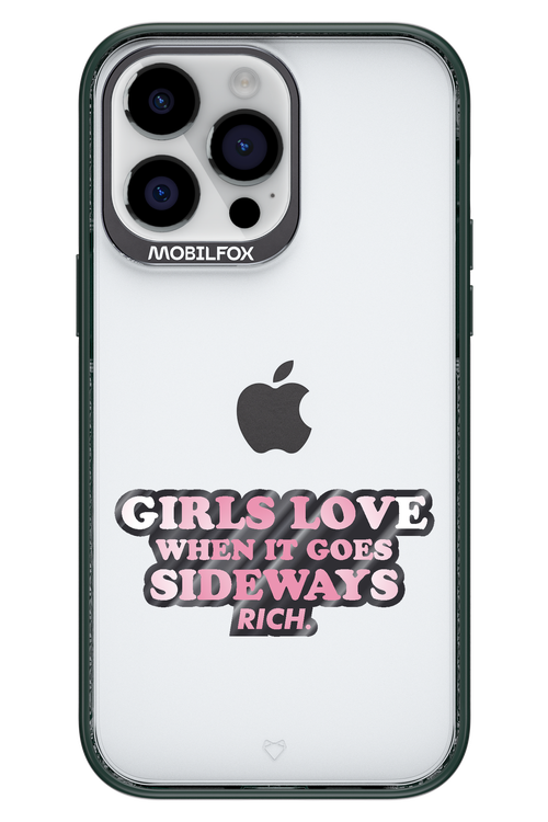 When it goes sideways - Apple iPhone 14 Pro Max