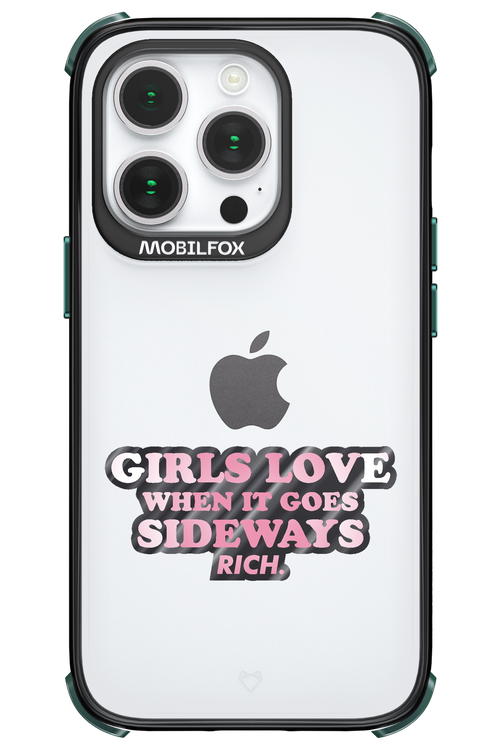 When it goes sideways - Apple iPhone 14 Pro