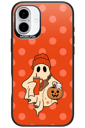 Ghost Girl (Orange) - Apple iPhone 16 Plus