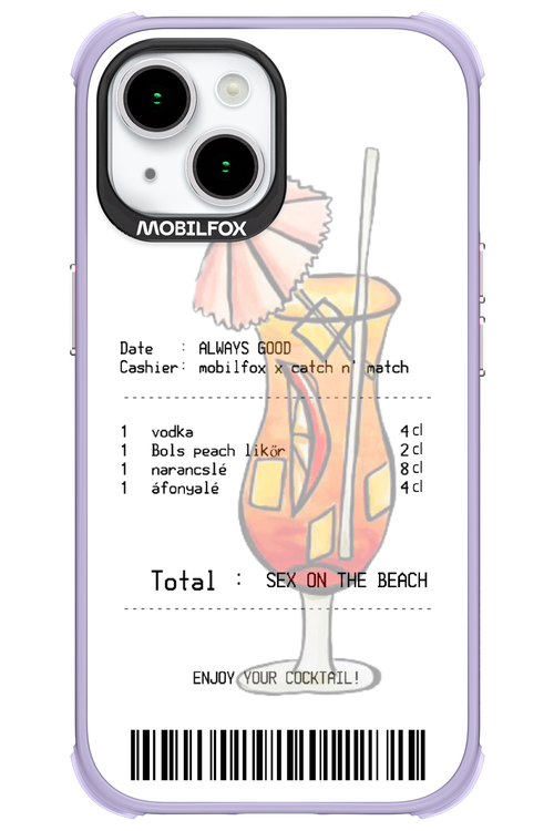 sex on the beach koktél - Apple iPhone 15