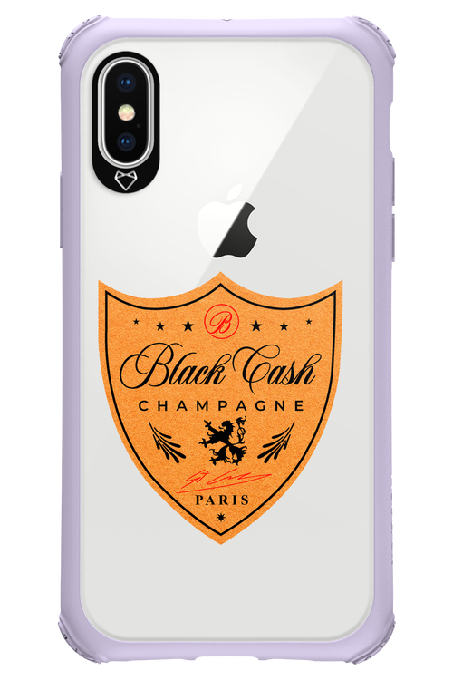 Black Cash Champagne - Apple iPhone X