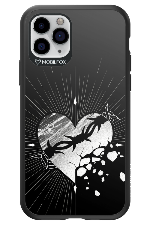 Fehér Szív - Apple iPhone 11 Pro
