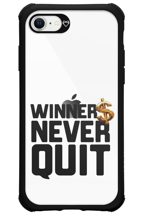 Winners Never Quit - Apple iPhone SE 2020