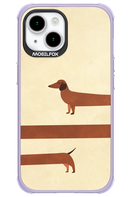 Stretchy Dog - Apple iPhone 15