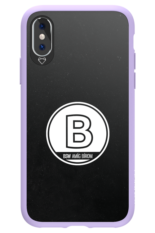 Amig bírom Black - Apple iPhone X