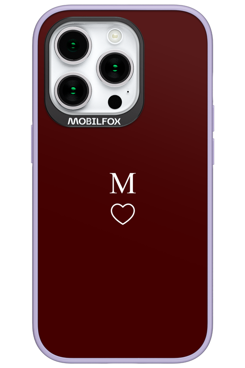 M Burgundia 2.0 - Apple iPhone 15 Pro