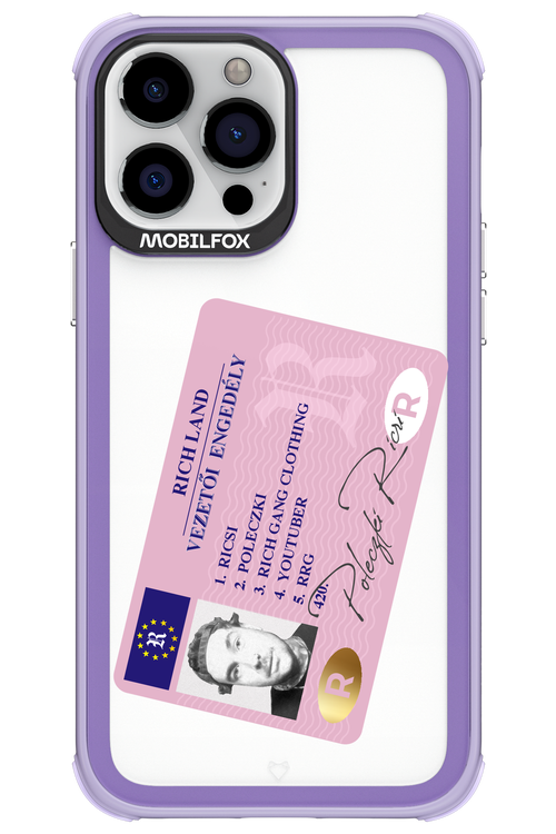 Vezetői engedély - Apple iPhone 13 Pro Max