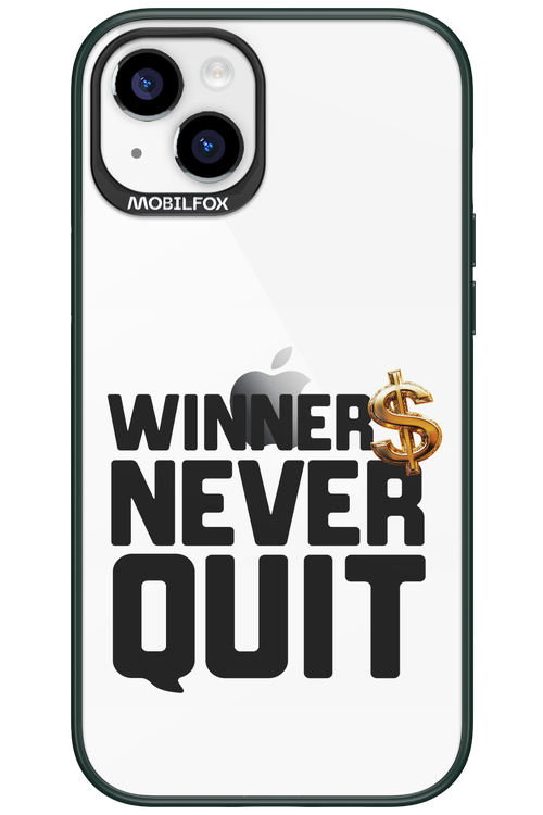 Winners Never Quit - Apple iPhone 15 Plus