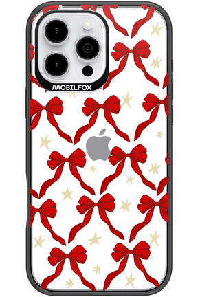 Bow & Stars (Transparent) - Apple iPhone 16 Pro Max