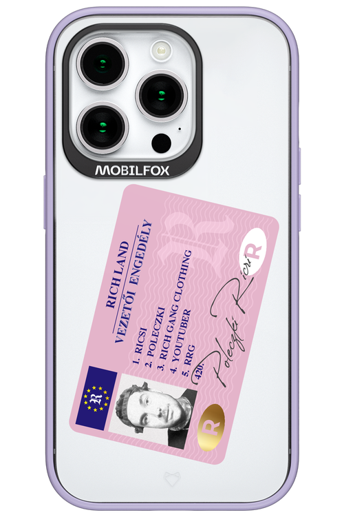 Vezetői engedély - Apple iPhone 15 Pro