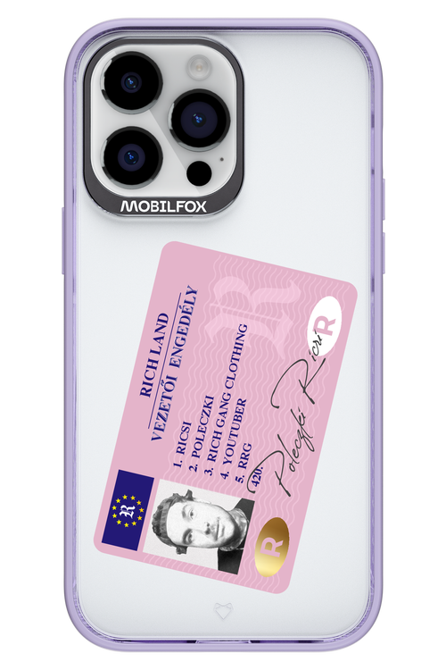 Vezetői engedély - Apple iPhone 14 Pro Max
