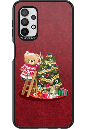 Christmas Bear (Burgundy) - Samsung Galaxy A32 5G