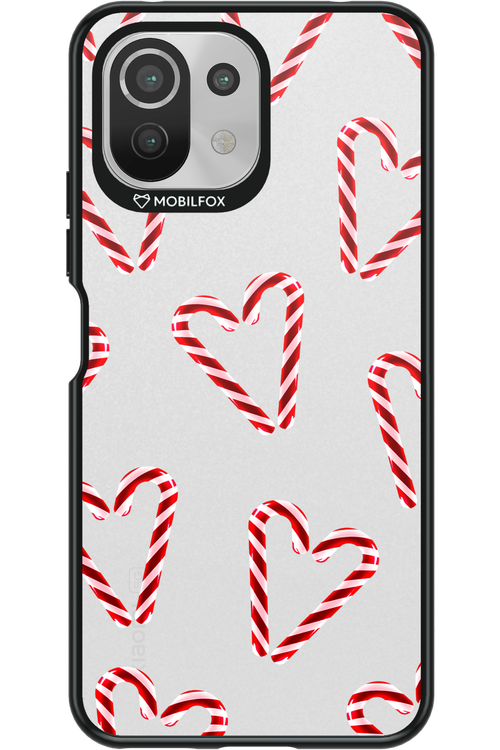 Candy Cane Hearts - Xiaomi Mi 11 Lite (2021)