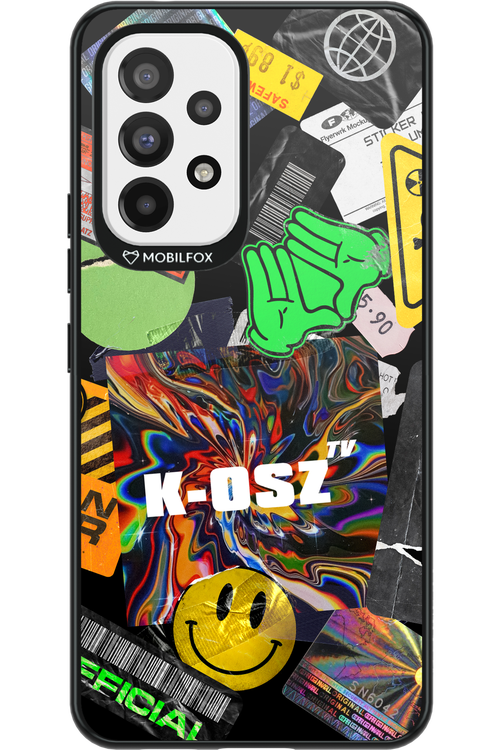 K-osz Sticker Black - Samsung Galaxy A53