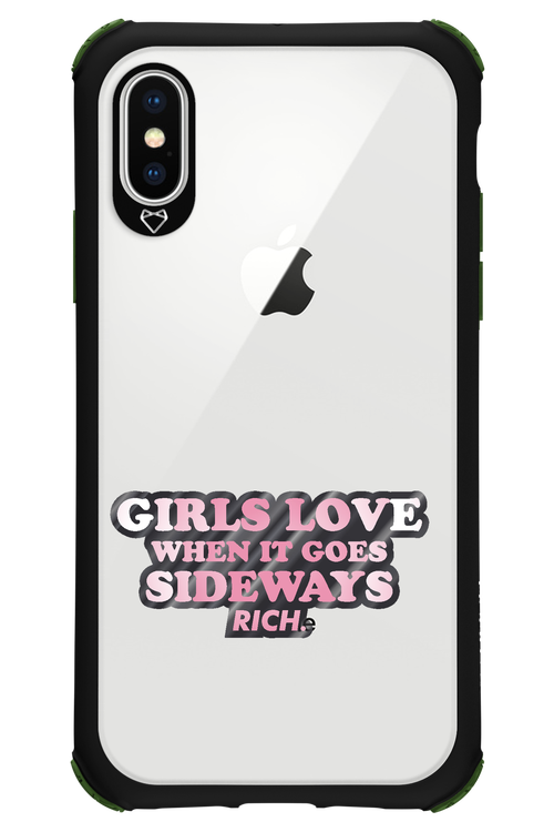 When it goes sideways - Apple iPhone XS