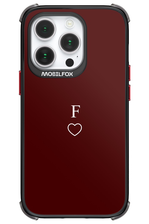 F Burgundia 2.0 - Apple iPhone 14 Pro
