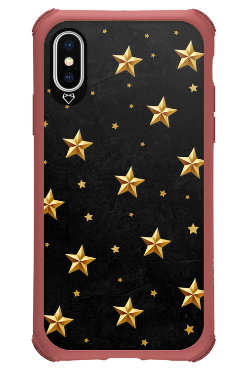 Golden Stars - Apple iPhone XS