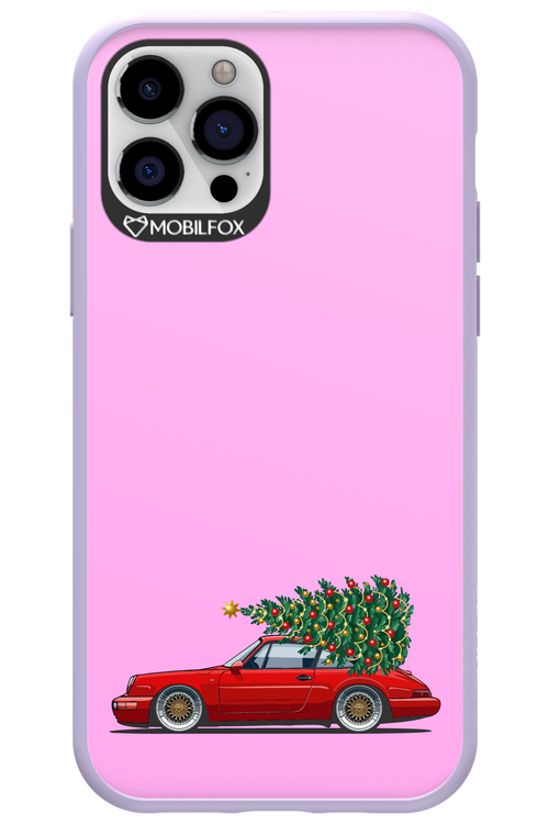 XMAS Car Pink - Apple iPhone 12 Pro