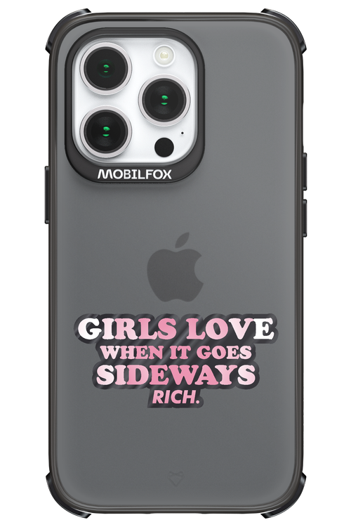 When it goes sideways - Apple iPhone 14 Pro