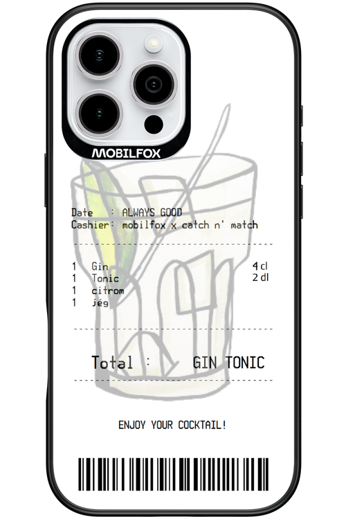 gin tonik - Apple iPhone 16 Pro Max
