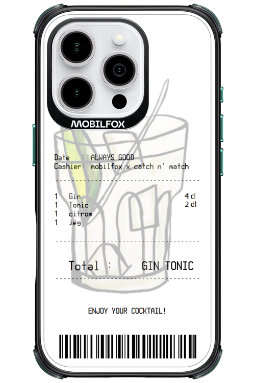 gin tonik - Apple iPhone 16 Pro