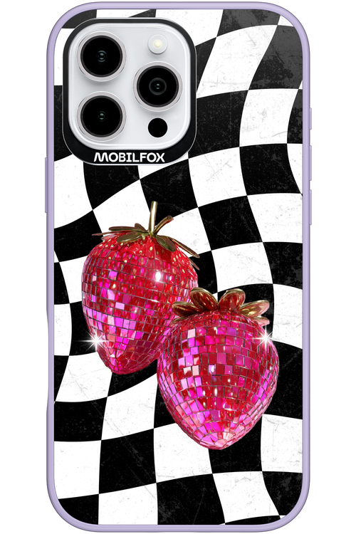 Disco Strawberry 2.0 - Apple iPhone 16 Pro Max