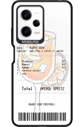 aperol spritz koktél - Xiaomi Redmi Note 12 Pro 5G