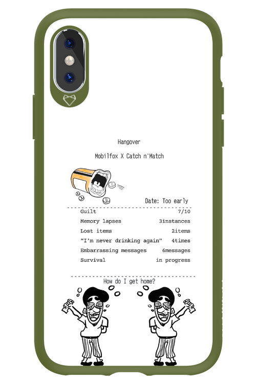 hangover - Apple iPhone X