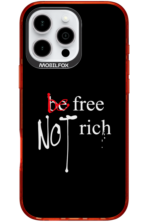 Be Free Black - Apple iPhone 16 Pro Max