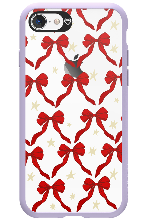 Bow & Stars (Transparent) - Apple iPhone 8