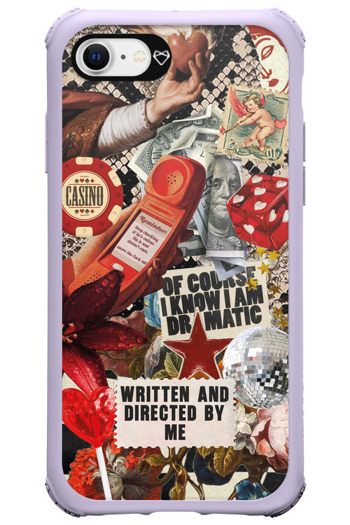 RED VINTAGE - Apple iPhone 8