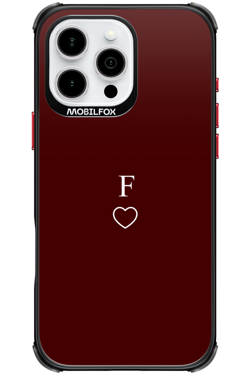 F Burgundia 2.0 - Apple iPhone 16 Pro Max