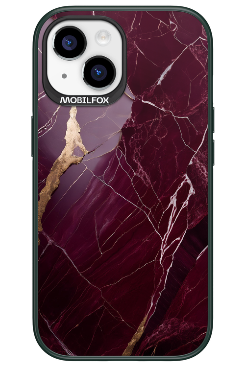 Burgundy Marble 2.0 - Apple iPhone 15