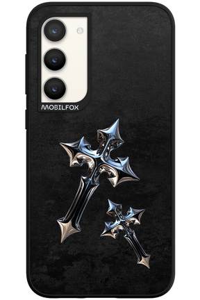 Chrome Crosses - Samsung Galaxy S23 Plus