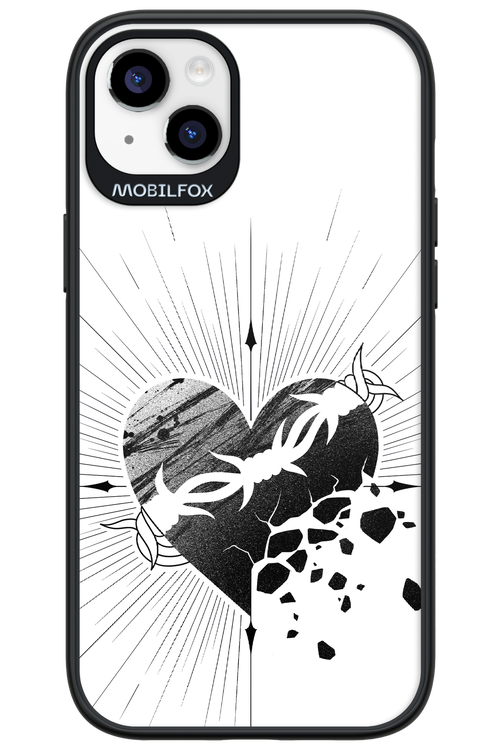 Fekete Szív - Apple iPhone 14 Plus