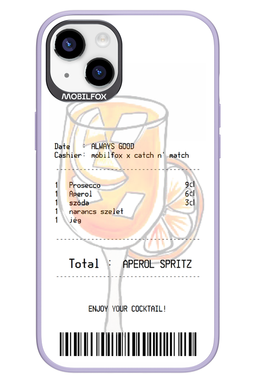aperol spritz koktél - Apple iPhone 14 Plus