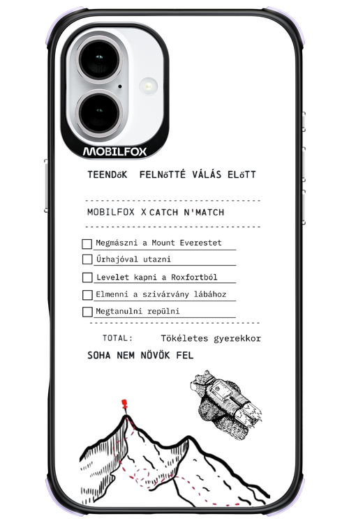 teendők felnőtté válás előtt - Apple iPhone 16 Plus