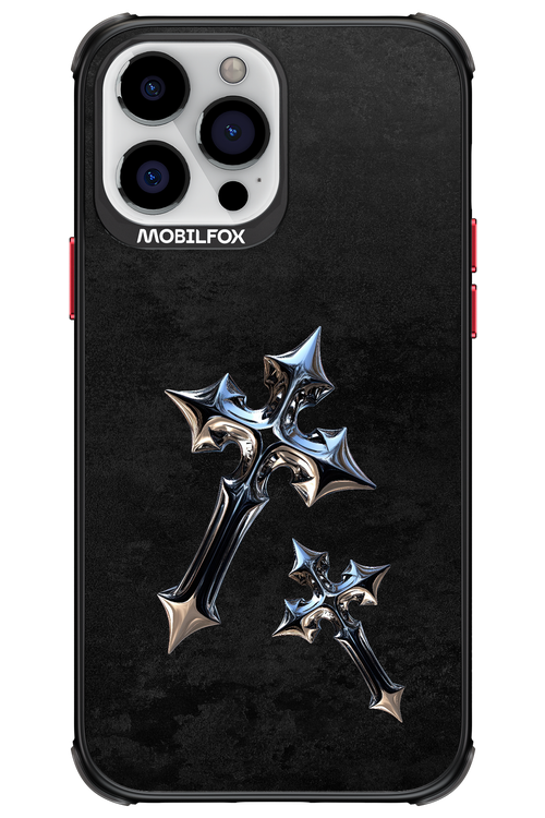 Chrome Crosses - Apple iPhone 13 Pro Max