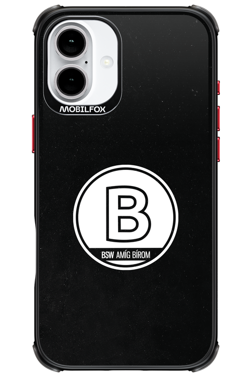 Amig bírom Black - Apple iPhone 16 Plus